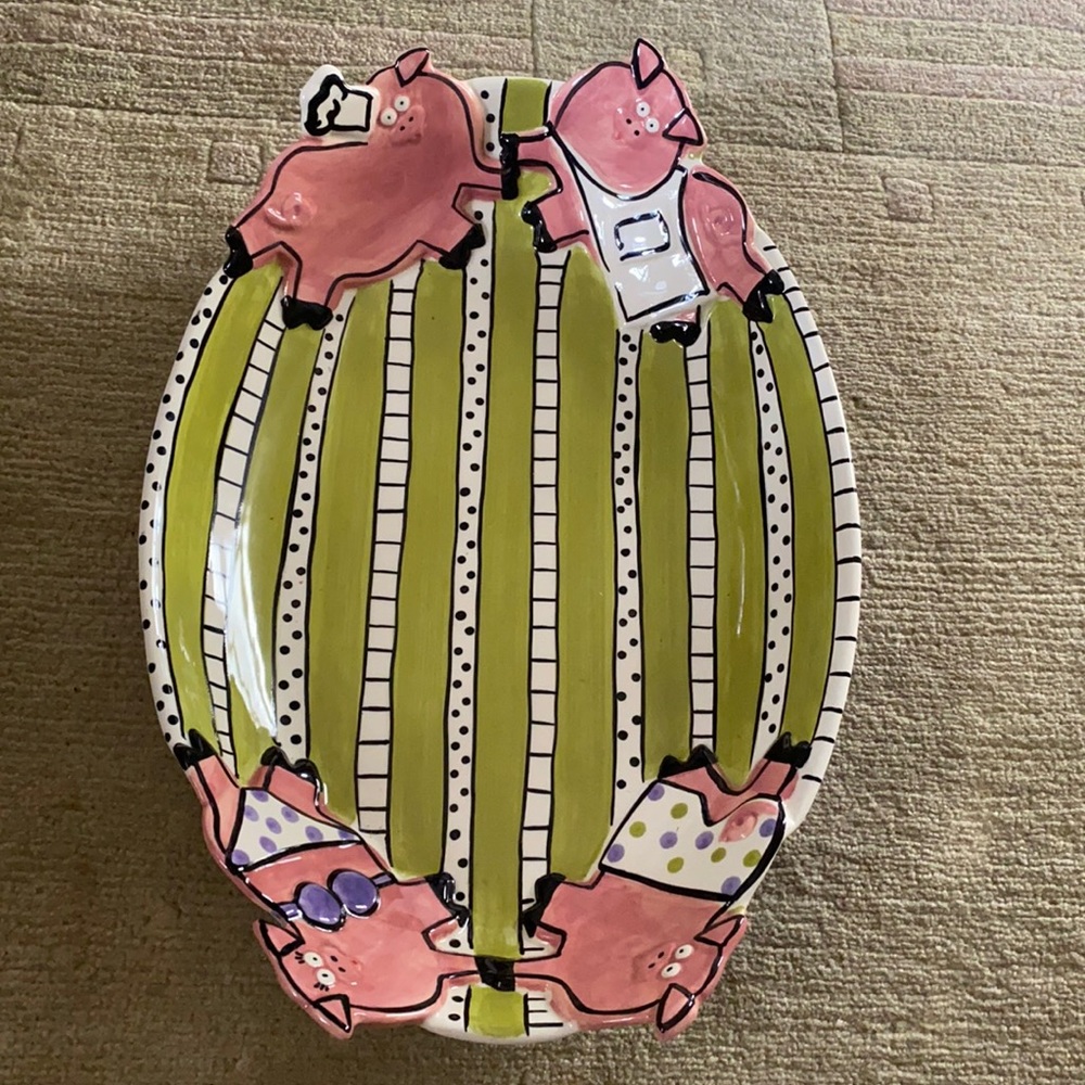 Nicole Engblom ceramic dish
